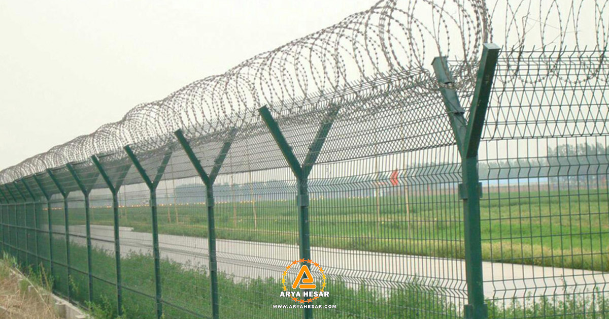 راهنمای نصب سیم خاردار